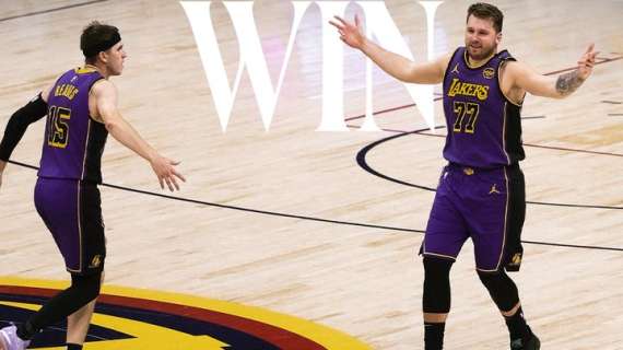 NBA - Doncic e disciplina difensiva: così i Lakers vincono a Denver