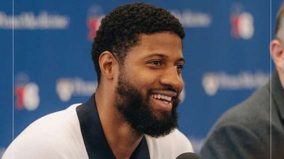 NBA - Sixers, Paul George "Con Embiid e Maxey vinceremo la pressione" 