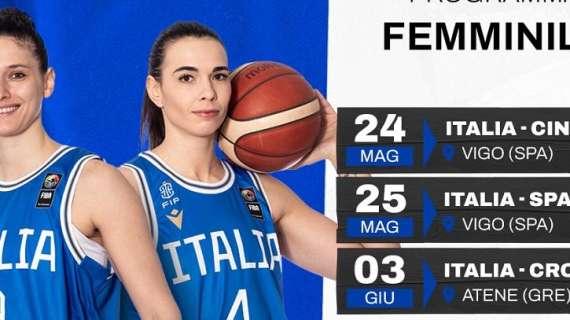 Italia - La Nazionale femminile verso il Women’s EuroBasket 2023
