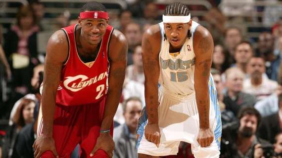 NBA - LeBron James rende un toccante omaggio a Carmelo Anthony