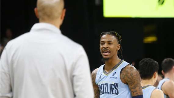 NBA - Trash talking: Ja Morant aizza una rissa tra Grizzlies e Nets