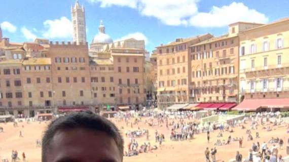 Matt Janning a Siena, una piacevolissima sorpresa. Foto al PalaEstra ed a Piazza del Campo
