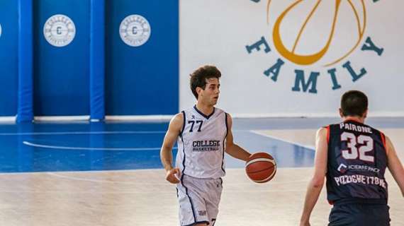 Serie B - College Basketball, grazie a Cristian De Bartolomeo per la strepitosa annata