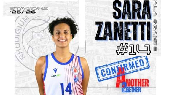A2 F - Solmec Rhodigium Basket annuncia rinnovo di Sara Zanetti