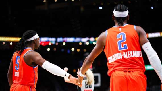 NBA - A tutta forza i Thunder travolgono gli Atlanta Hawks