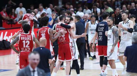 LBA Highlights: gara 4 playoff: la Virtus Bologna sfila la finale scudetto all'Olimpia Milano