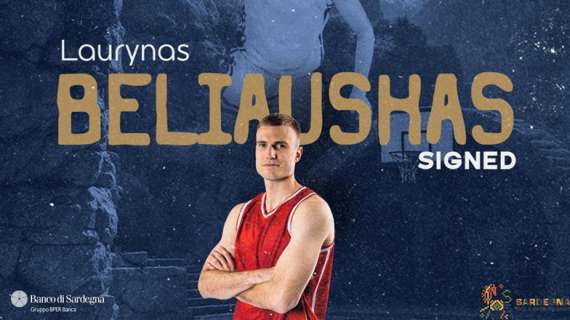 UFFICIALE LBA - Dinamo Sassari, firmato il lituano Laurynas Beliauskas