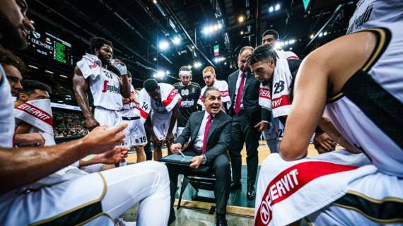 EuroLeague - Virtus, Scariolo "Aumentare i nostri minuti di buona pallacanestro"