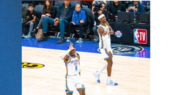 NBA - I Thunder la fanno da padroni a Sacramento per tornare primi a Ovest