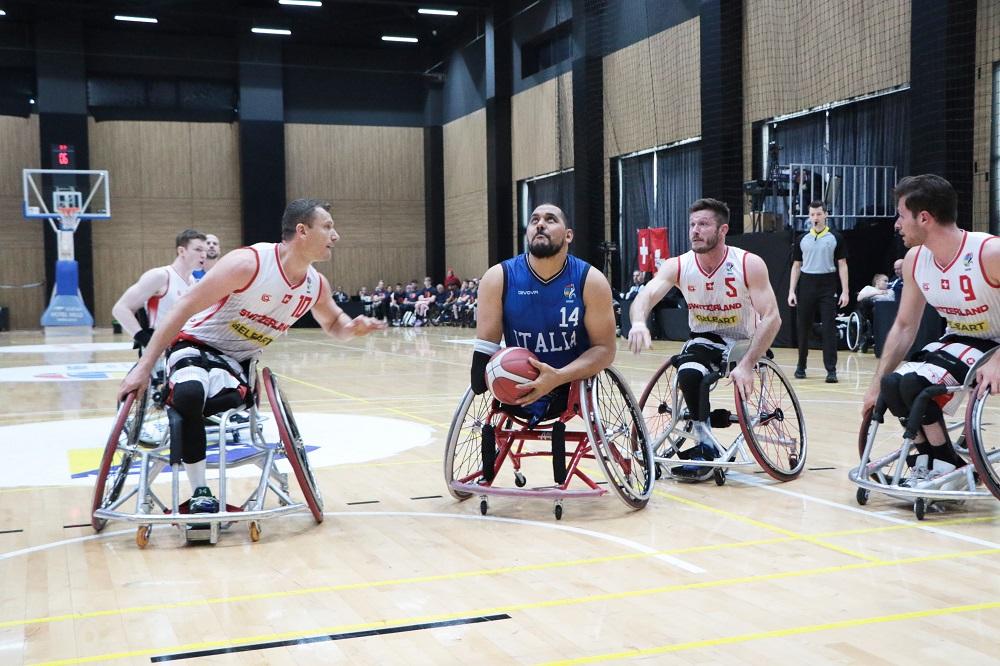 Basket in carrozzina Europei: ottimo esordio dell'Italia, ora la Gran Bretagna
