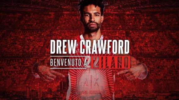 UFFICIALE EL - L'Olimpia Milano firma Drew Crawford