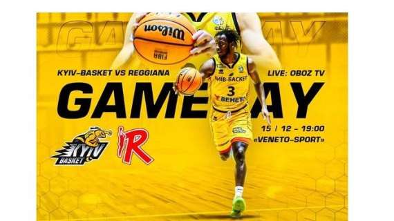 LIVE FIBA EC - Hopkins chiude l'overtime con la vittoria Reggiana sul Kyiv Basket