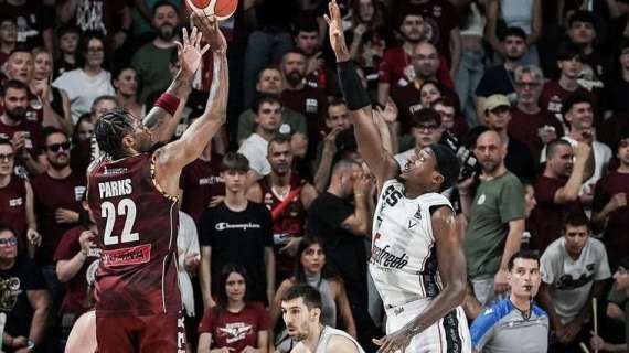 LIVE LBA - Shengelia e 6' di silenzio Reyer: Virtus Bologna in finale (1-3)