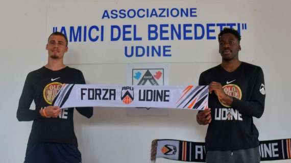A2 - Mobio e Deangeli, due “Under” di assoluto livello per l'Apu Udine