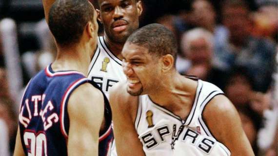 Tutta la carica di Tim Duncan