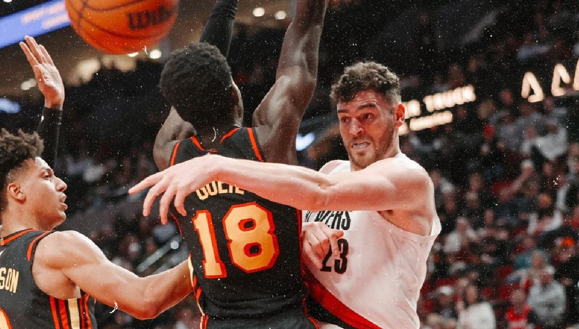 Portland tiene il filo senza Avdija: Sharpe guida il colpo sugli Hawks