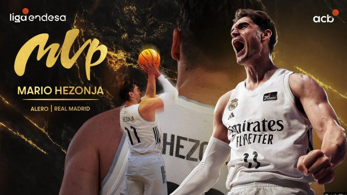 Mario Hezonja è l'MVP della Liga Endesa 2025/26