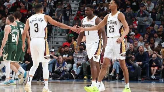NBA - I Pelicans vincono il braccio di ferro con i Milwaukee Bucks