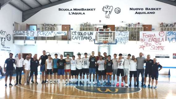 Serie B - Nuovo Basket Aquilano, al via la stagione con il pieno di atleti di casa