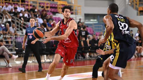 LBA - Olimpia Milano, highlights e tabellino con il Fenerbahce: 14 di Dimitrijevic