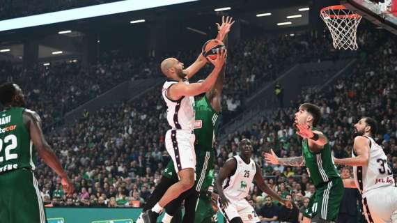 L’EA7 crolla ad Oaka contro il Panathinaikos trascinato da un super Kendrick Nunn