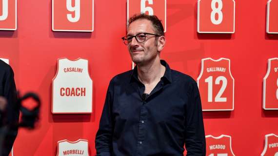 Olimpia Milano, il nuovo ds Baiesi si presenta: mercato, questione playmaker, il rapporto con Messina