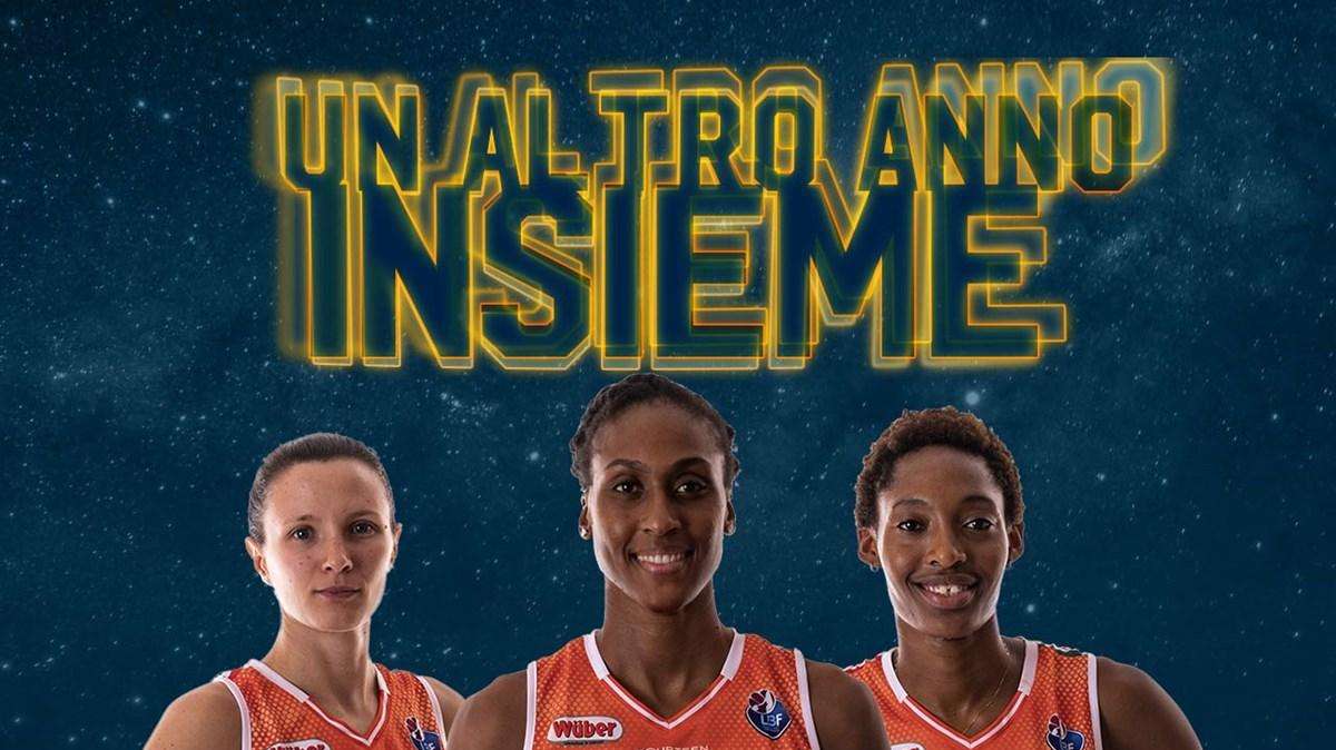 A1 Femminile - Famila Wuber Schio, Andrè, Gruda e Sottana ancora in "Orange"
