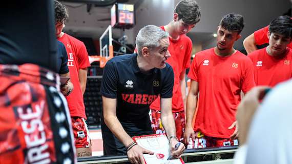 Varese, Kastritis "Dobbiamo essere sempre aggressivi per tutta una gara"