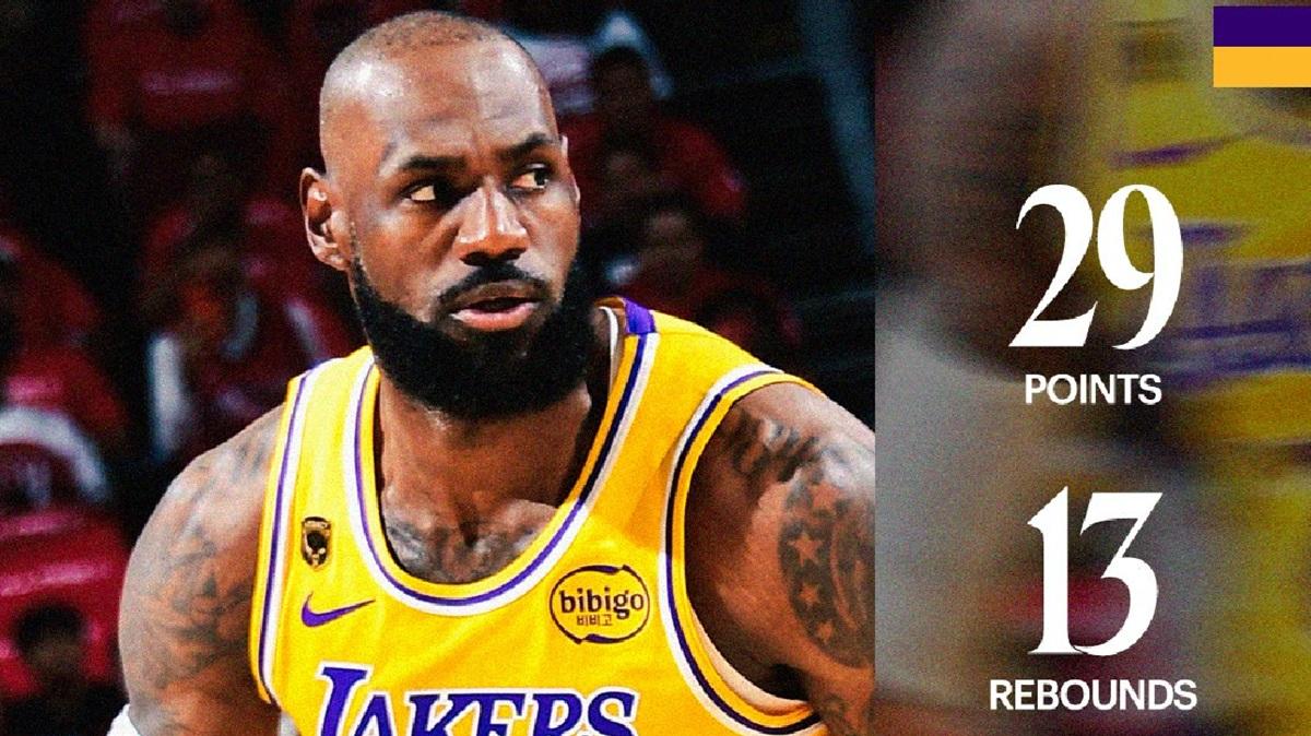 A Houston LeBron James si prende un record unico solo per 40enni