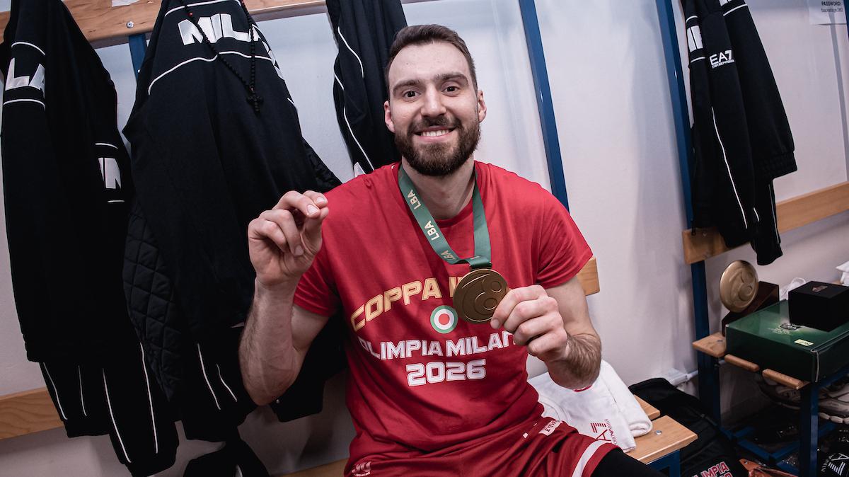 Olimpia Milano, Guduric: «Coppa Italia ci dà spinta per rush finale. Avevo bisogno di un po' di tempo»