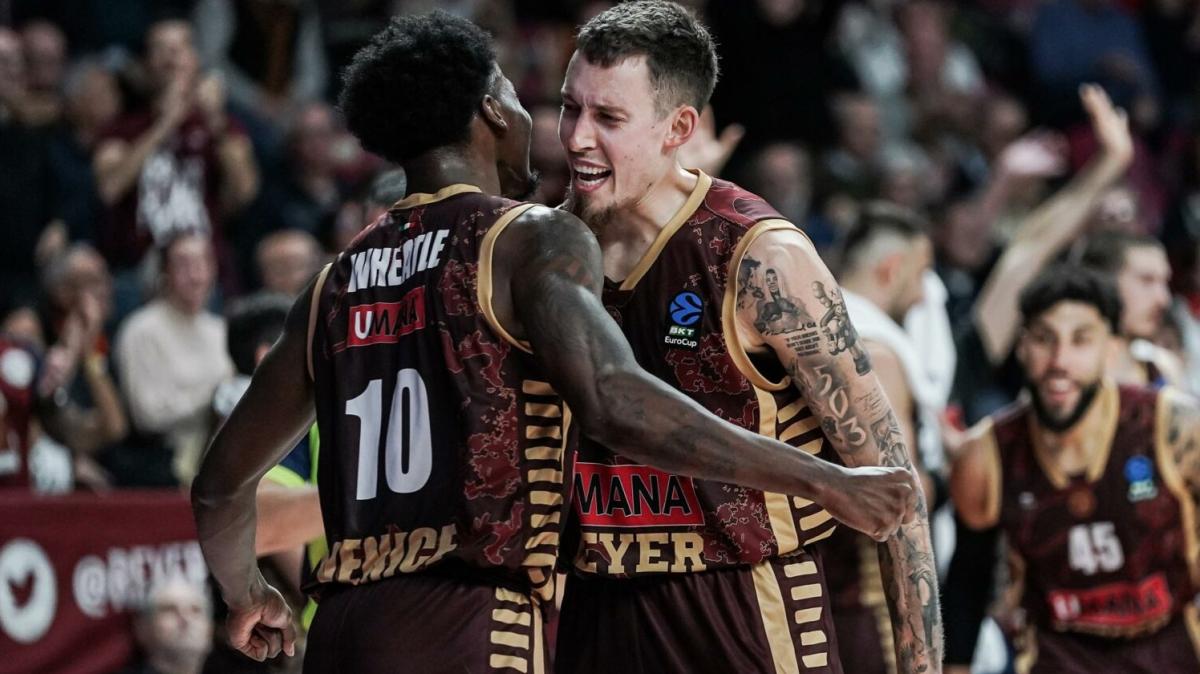 LIVE EC | La Reyer Venezia domina sugli Hamburg Towers