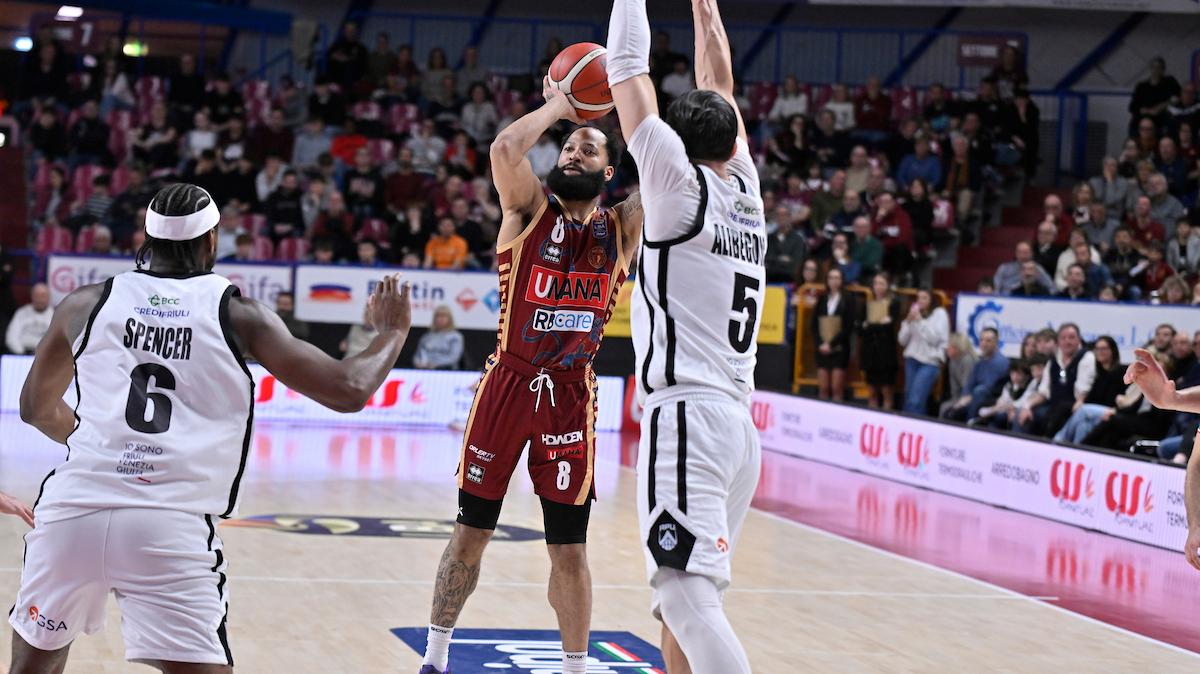 Che partita al Taliercio: Venezia risale dal -20 e batte l'Apu Udine