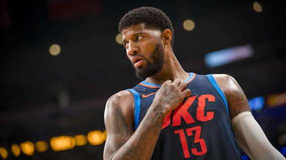 NBA - Oklahoma City si attende l'addio di Paul George