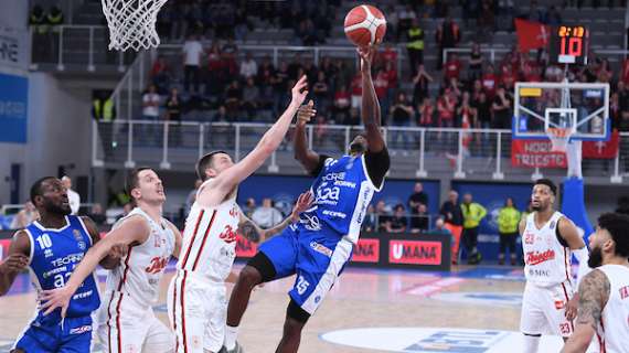 LBA highlights: Trieste ci crede ma la Germani non perde il colpo