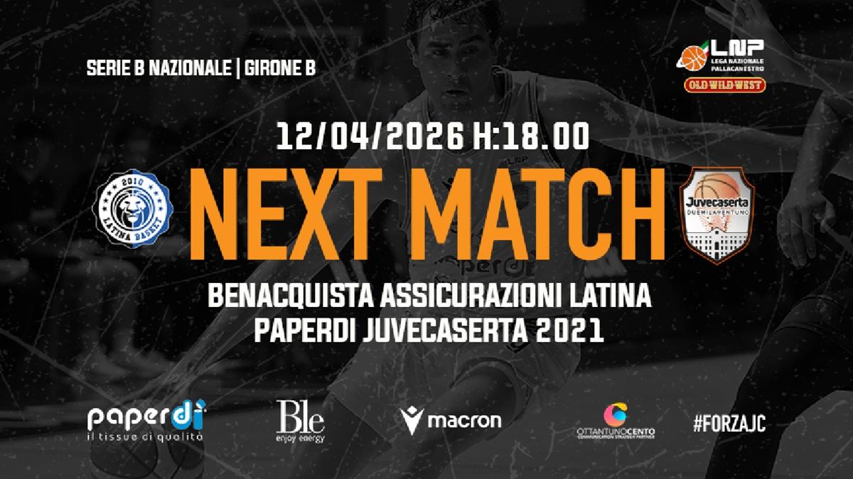 Serie B - Paperdi Caserta, big match al PalaPiccolo contro Latina