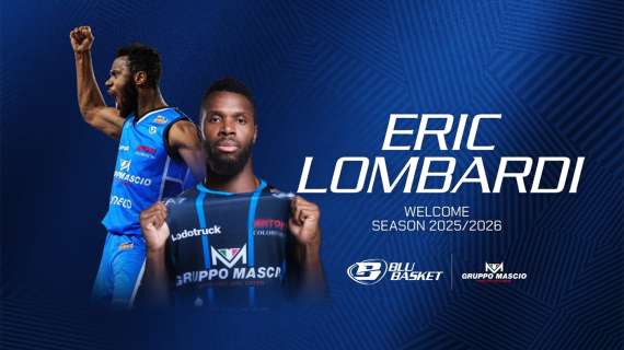 UFFICIALE A2 - Blu Basket Bergamo, firmato Eric Lombardi in uscita da Pesaro