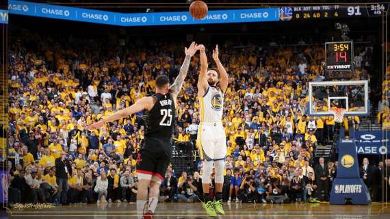 NBA Playoff - I Warriors tornano a sopravanzare i Rockets