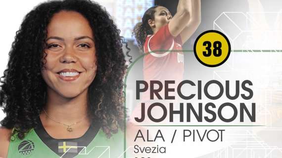 A2 F - Precious Johnson in arrivo alla Passalacqua Ragusa