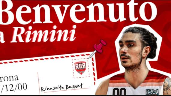 UFFICIALE A2 - Rivierabanca Rimini, firmato Giacomo Leardini