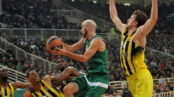 EuroLeague - Calathes fa il fenomeno, il Panathinaikos oscura il Fenerbahçe