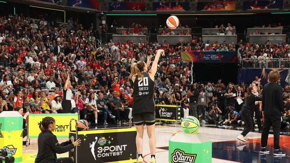 WNBA All Star Game - Sabrina Ionescu riconquista il suo trono da tre punti