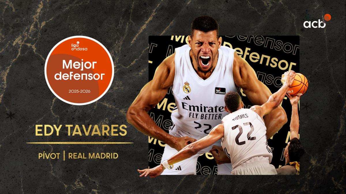 Walter Tavares nominato Miglior Difensore della Liga Endesa 2025/26