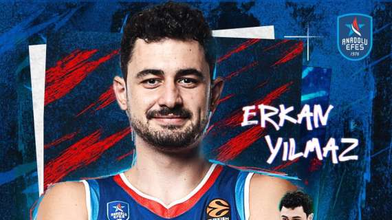 UFFICIALE EL - L'Anadolu Efes rinnova per due anni Erkan Yılmaz