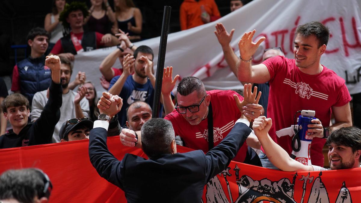 Reggiana, Priftis: “Buona partita, giusta mentalità. E il supporto della città mi riempie il cuore”