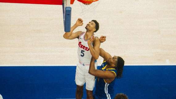 NBA - Con l'exploit di Quentin Grimes i Sixers piegano i Warriors