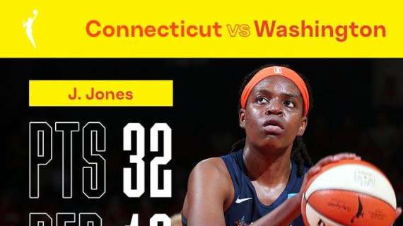 WNBA Finals - G2, Jones è micidiale: Washington perde partita e Delle Donne