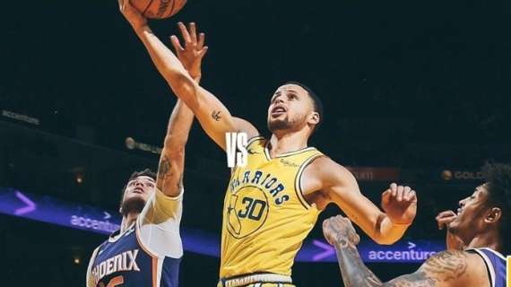 NBA - Caduta Warriors: Curry si rompe la mano e Golden State affonda