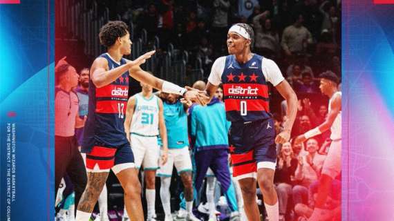 NBA - La tripla di Poole agli Hornets consegna la vittoria ai Wizards