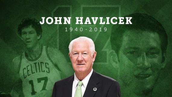 NBA - Ci ha lasciati la leggenda dei Celtics John Havlicek