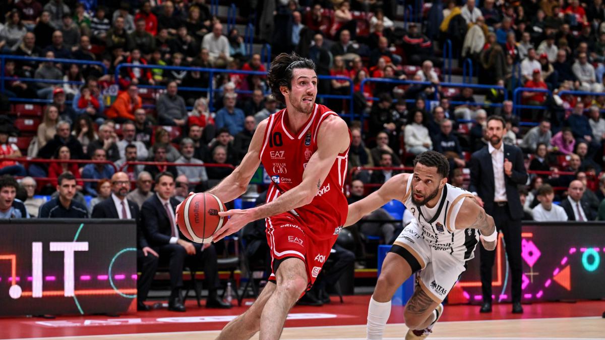 Olimpia Milano al completo con Trento: secondo posto ancora possibile